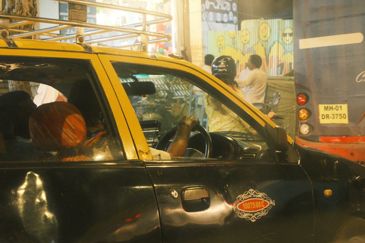 A Mumbai Cab.